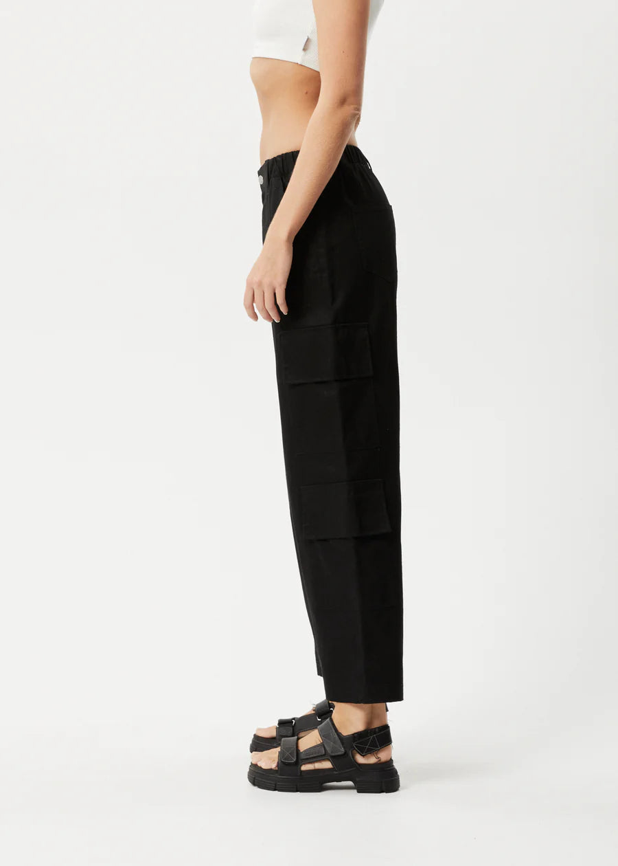 MIDNIGHT CARGO PANTS | BLACK