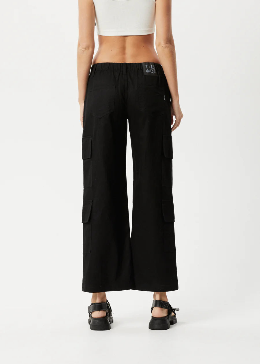 MIDNIGHT CARGO PANTS | BLACK