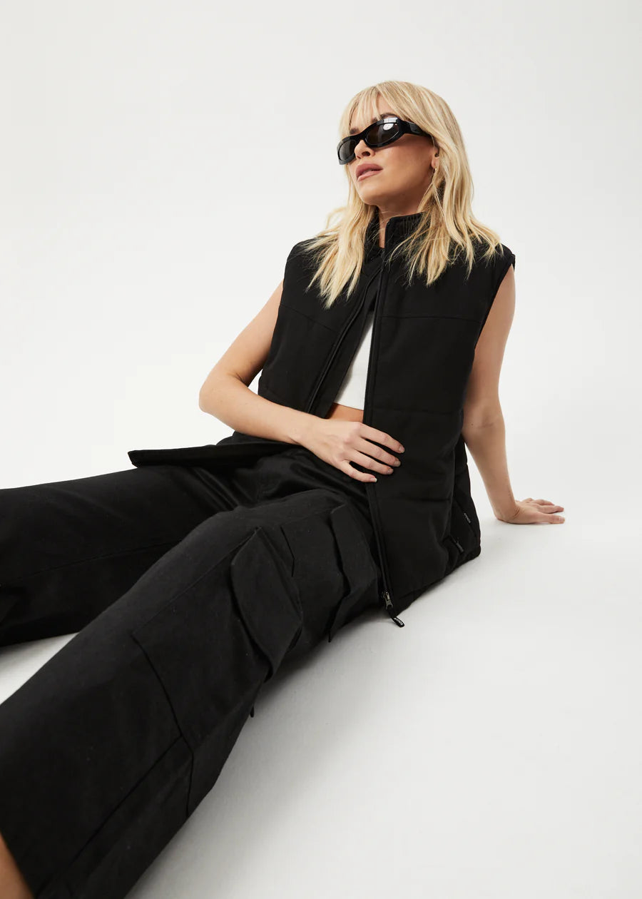 MIDNIGHT CARGO PANTS | BLACK