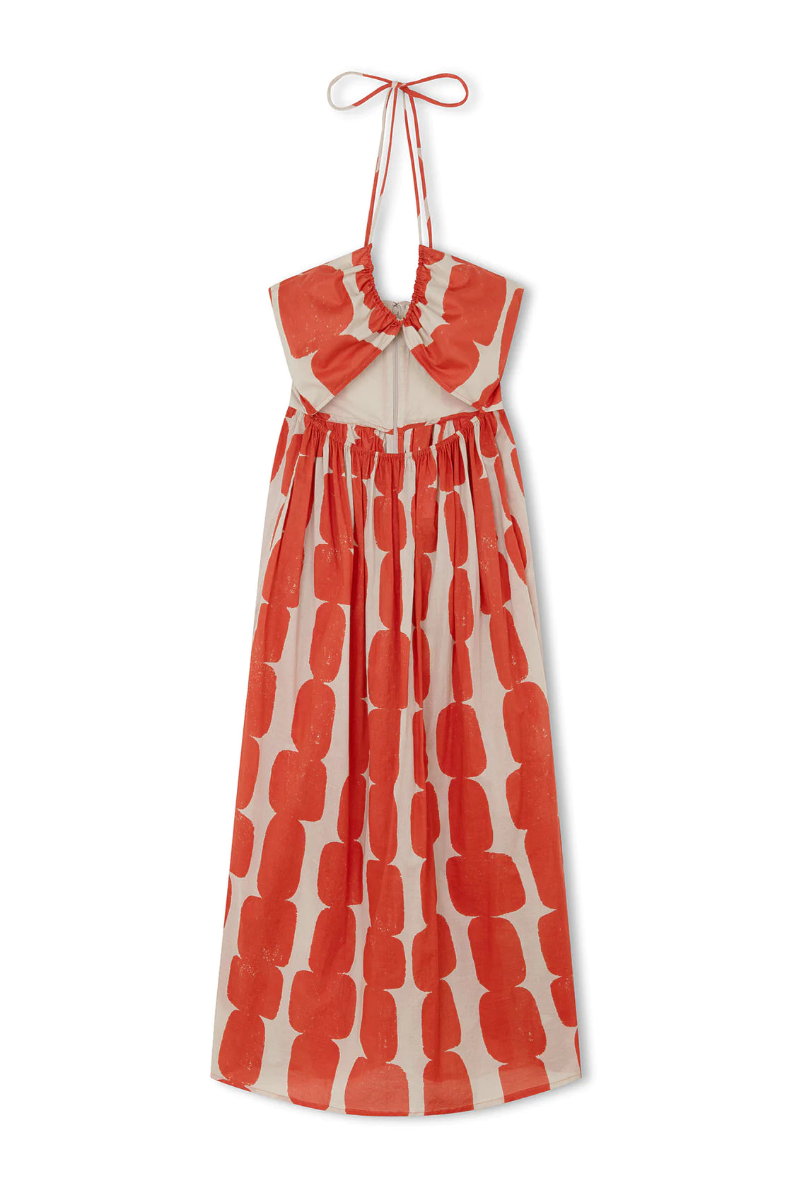 ORGANIC COTTON HALTER DRESS | BLOCK