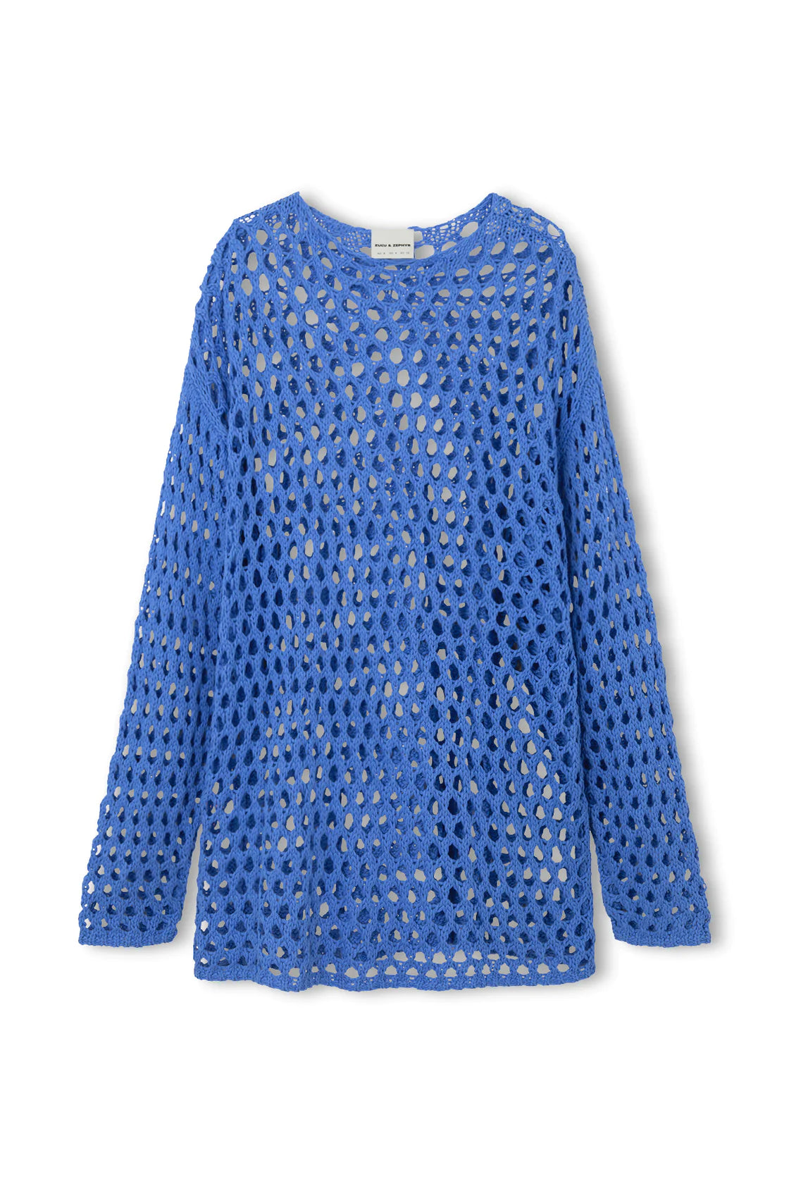 CROCHET KNIT TOP | SKY