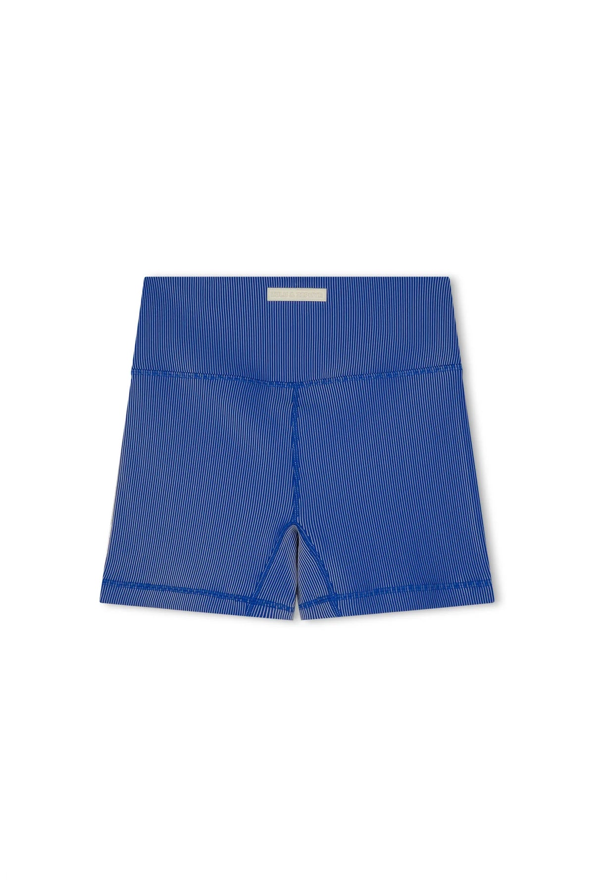 STRIPE RIB SHORT | DOLPHIN BLUE