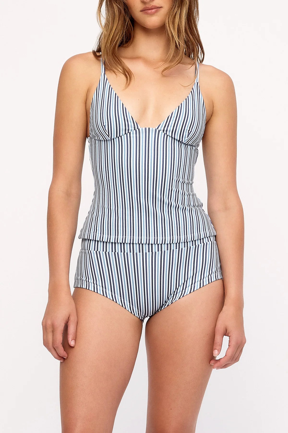 Zulu & Zephyr Blue Stripe Tank Top