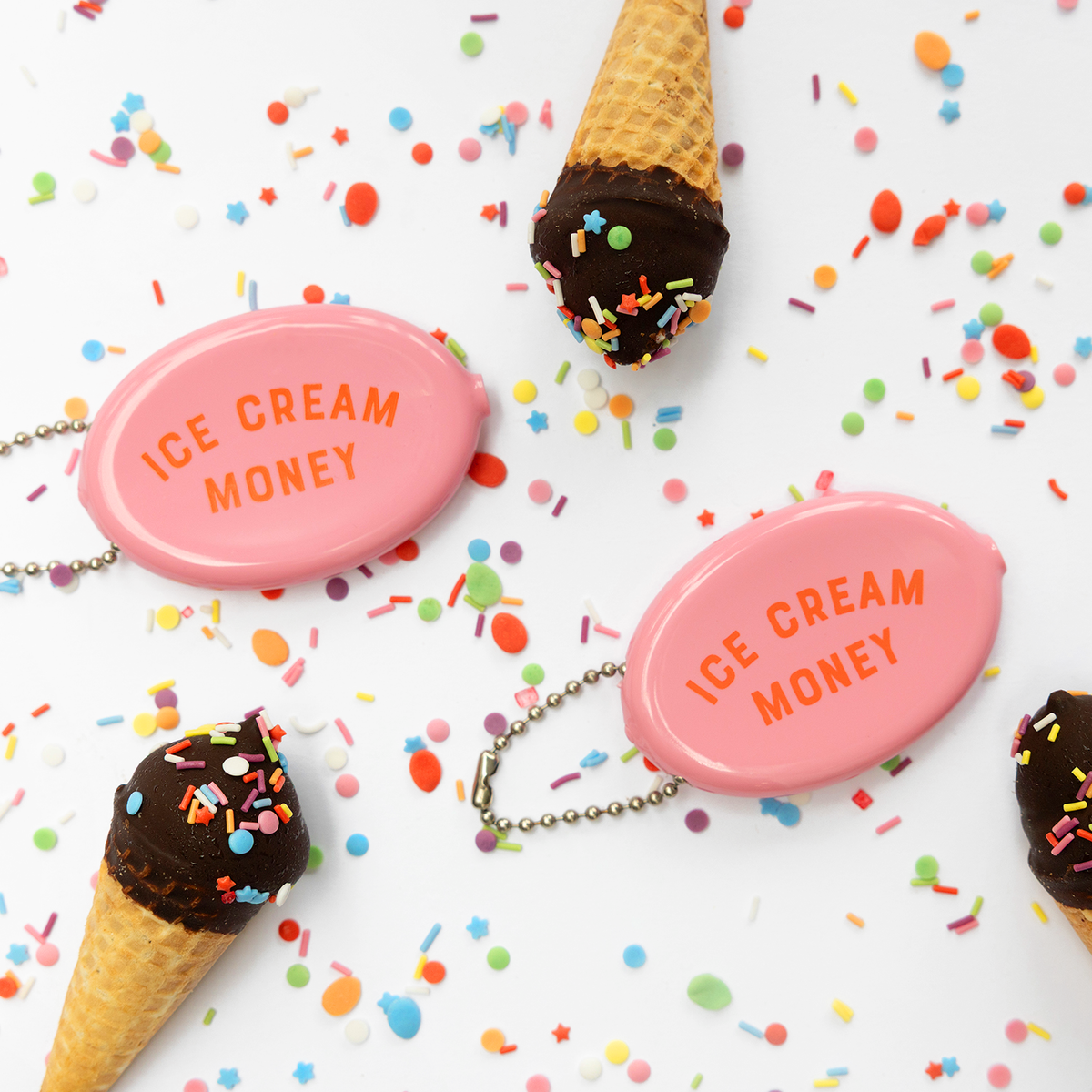 Coin Pouch - Ice Cream Money