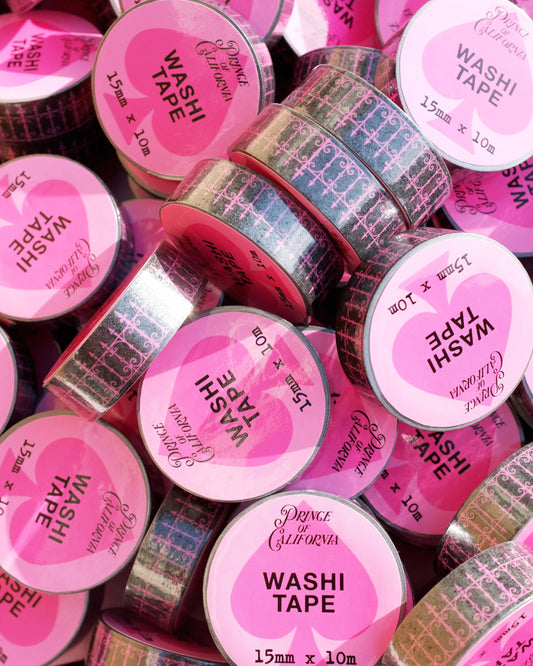 Prince of California Pink Gates Washi Tape 2