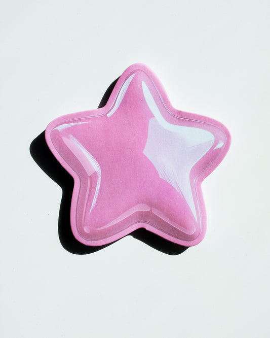 Prince of California Pink Star Sticky Note Pad 2