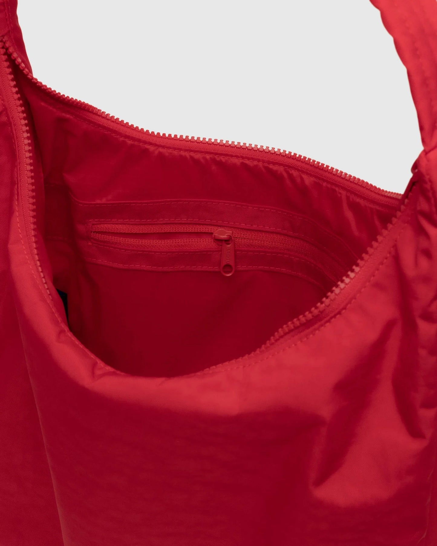 NYLON SHOULDER BAG | CANDY APPLE RED