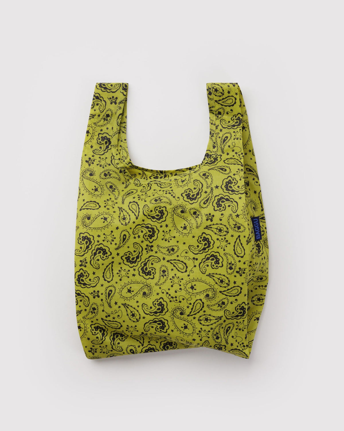 Baby Baggu Chartreuse Paisley 1