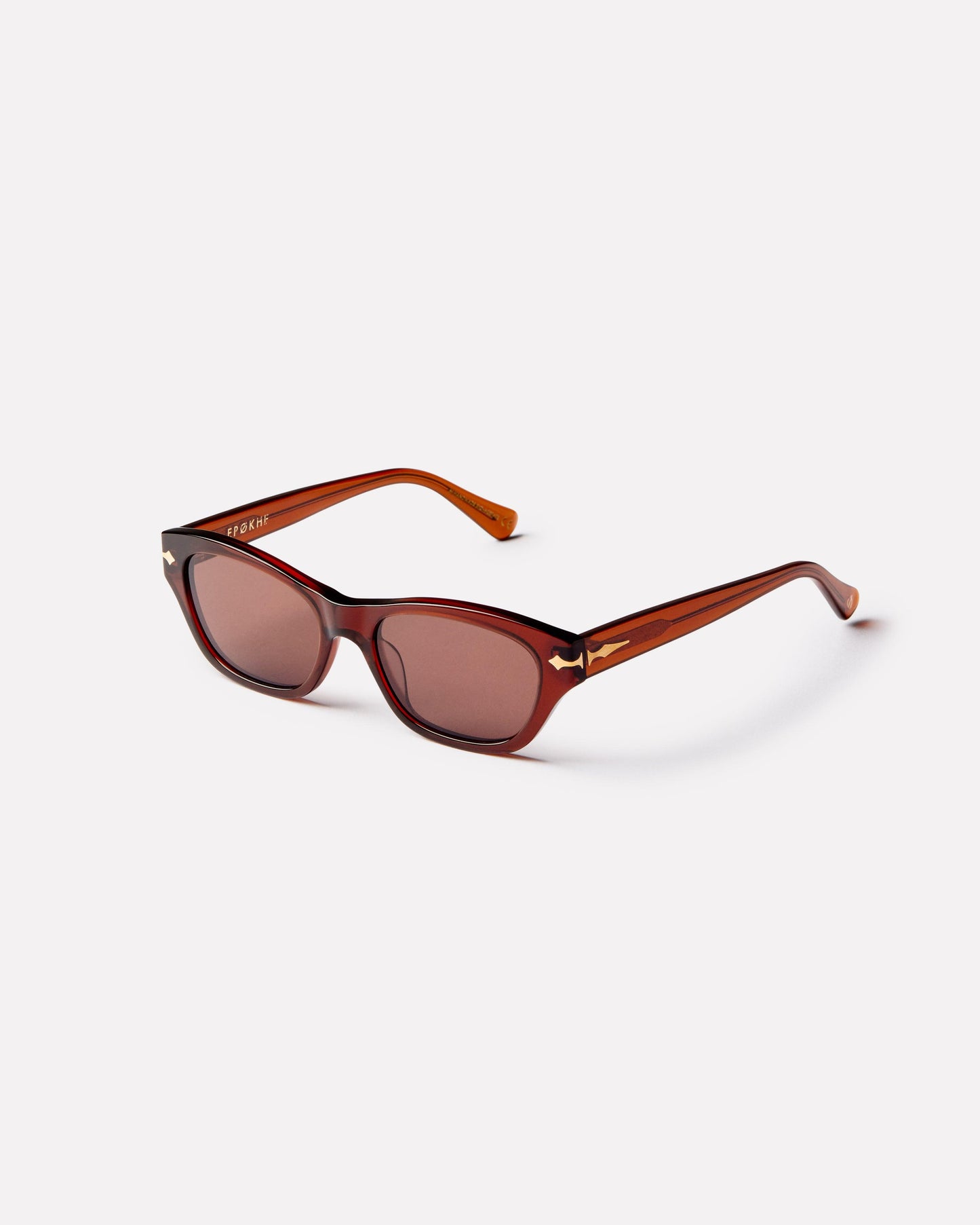 Frequency - Maple Polished / Brown - Sunglasses - EPOKHE EYEWEAR