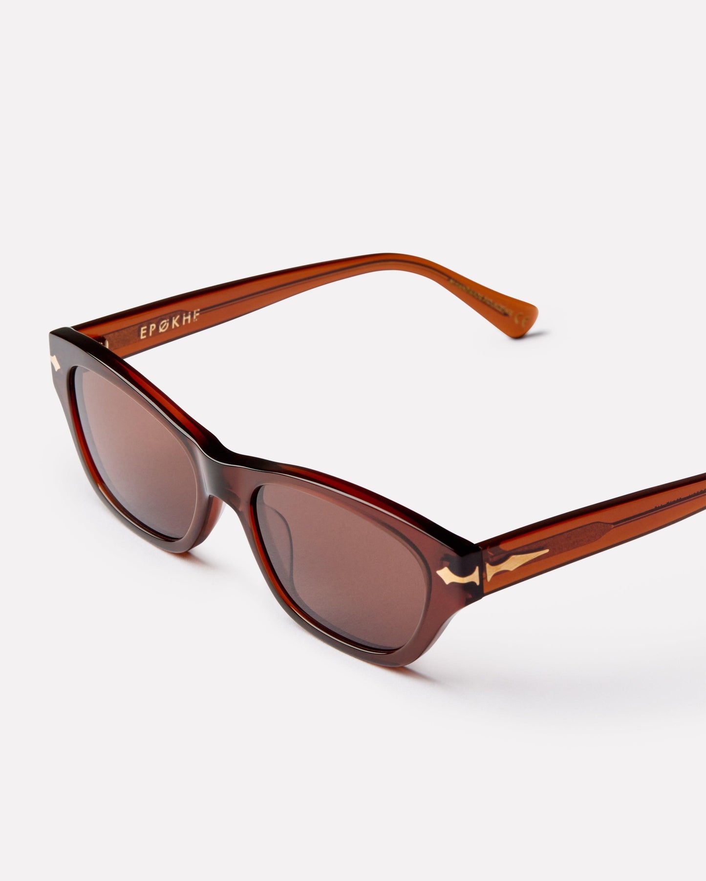Frequency - Maple Polished / Brown - Sunglasses - EPOKHE EYEWEAR