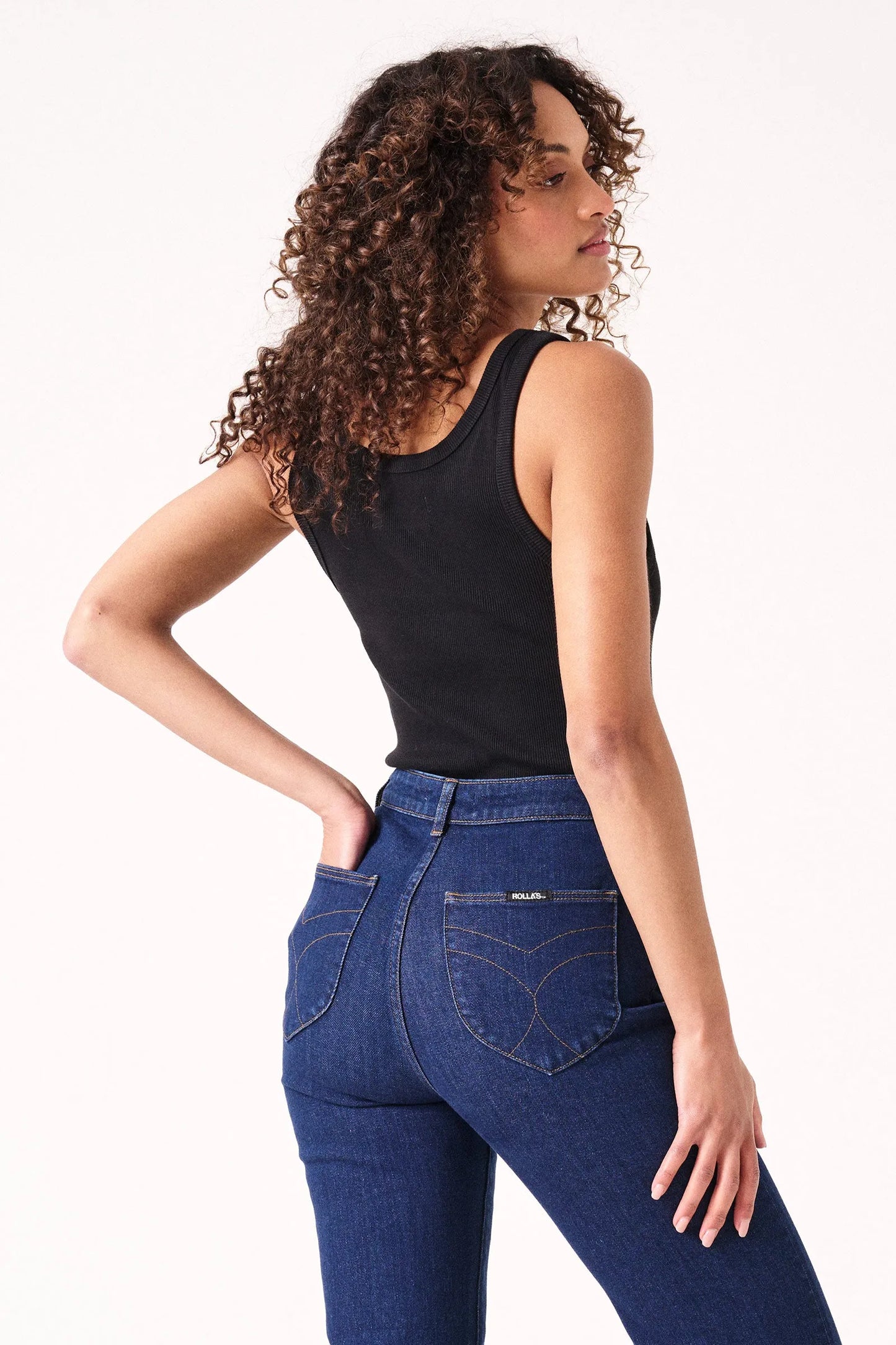 TONI TANK | JET BLACK