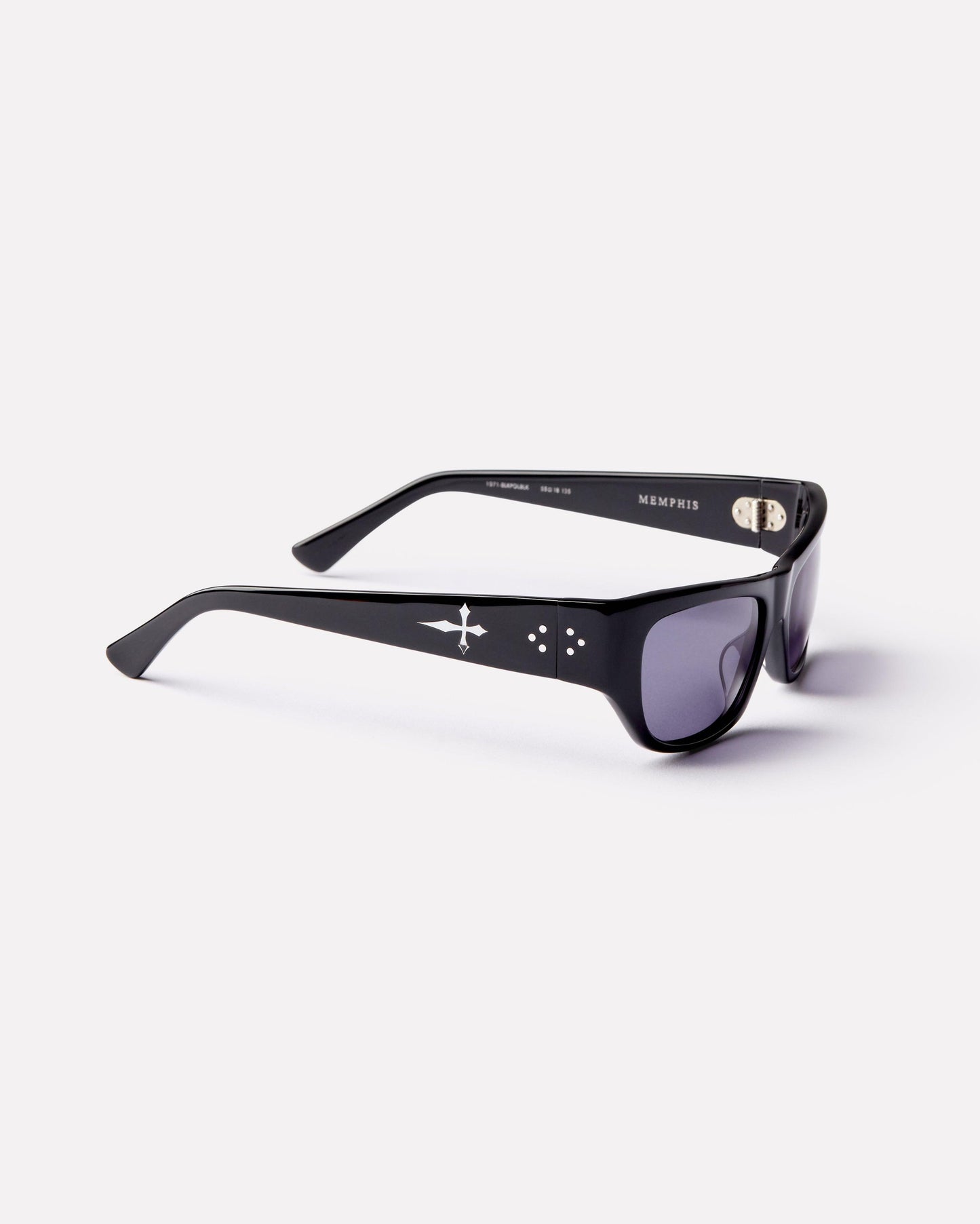 Memphis - Black Polished / Black - Sunglasses - EPOKHE EYEWEAR