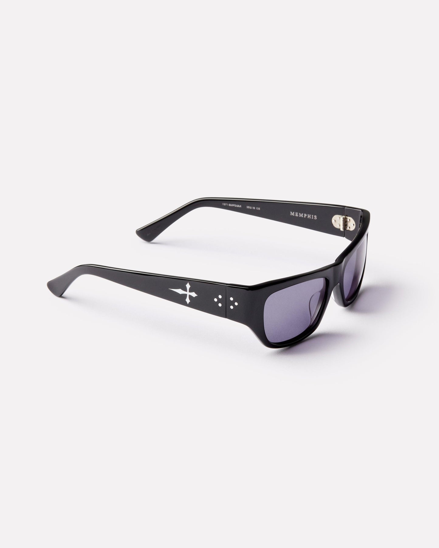 Memphis - Black Polished / Black - Sunglasses - EPOKHE EYEWEAR