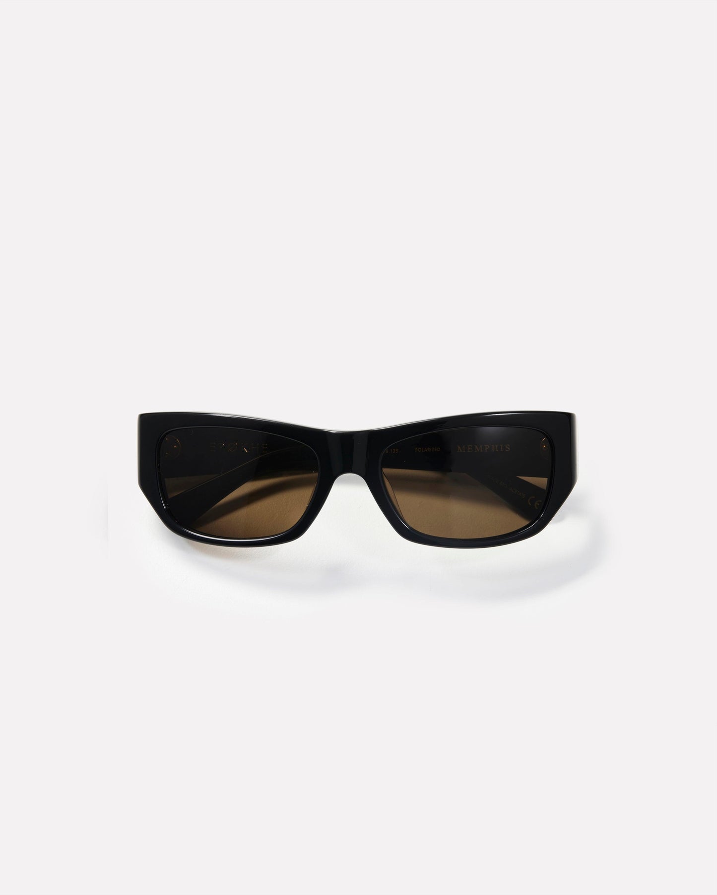 Memphis - Black Polished / Bronze Polarized - Sunglasses - EPOKHE EYEWEAR