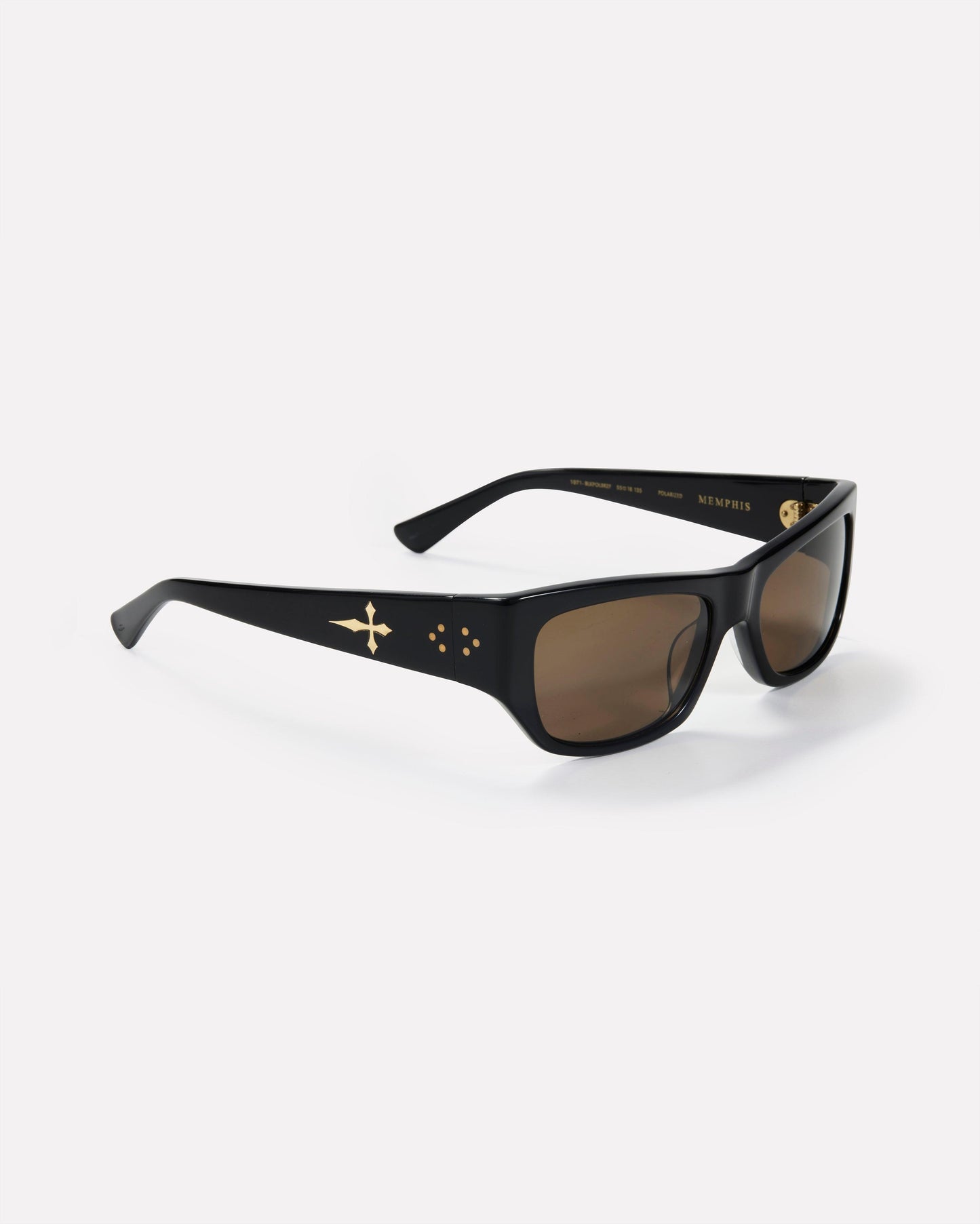 Memphis - Black Polished / Bronze Polarized - Sunglasses - EPOKHE EYEWEAR