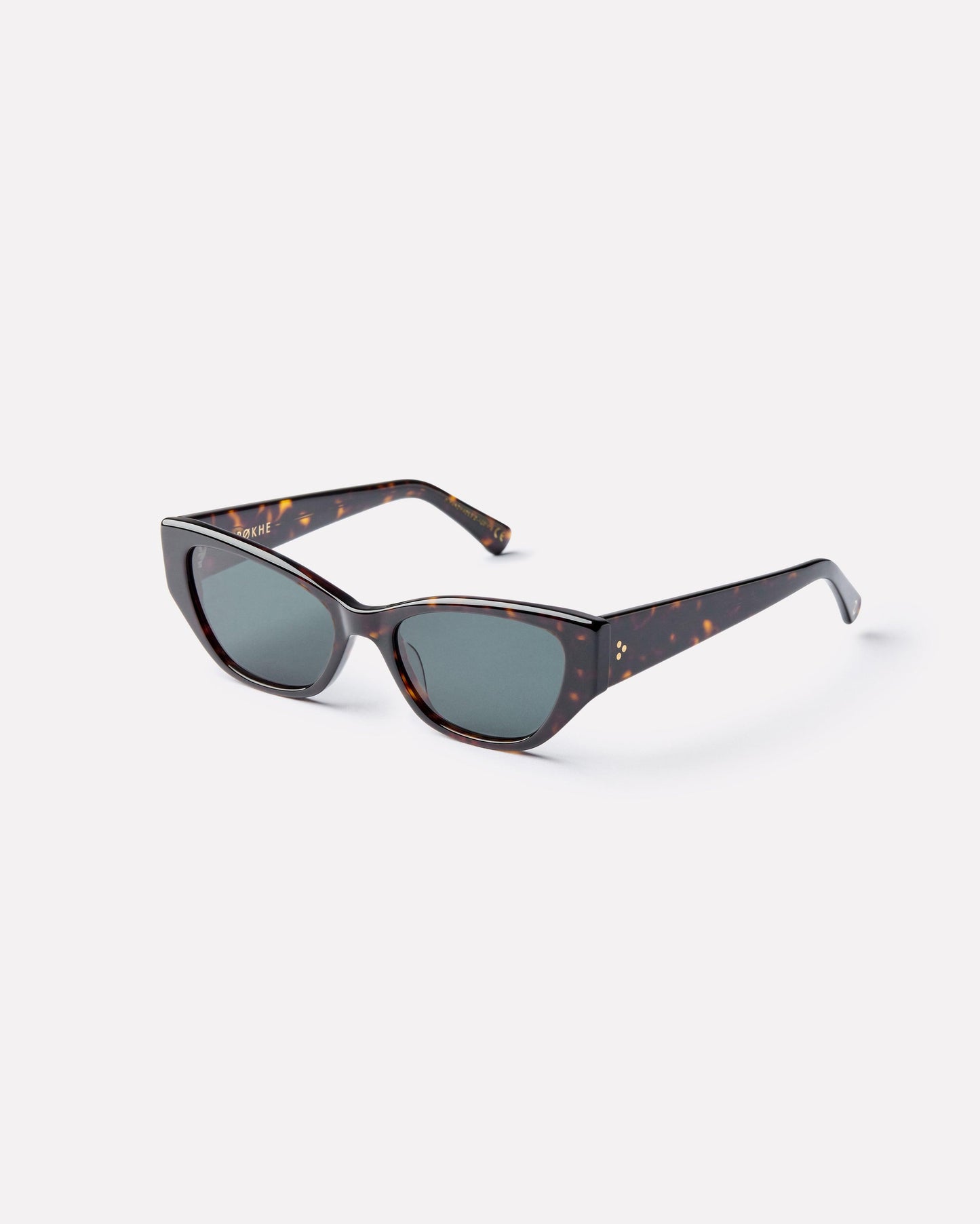 Reprise - Dark Tortoise Polished / Green - Sunglasses - EPOKHE EYEWEAR
