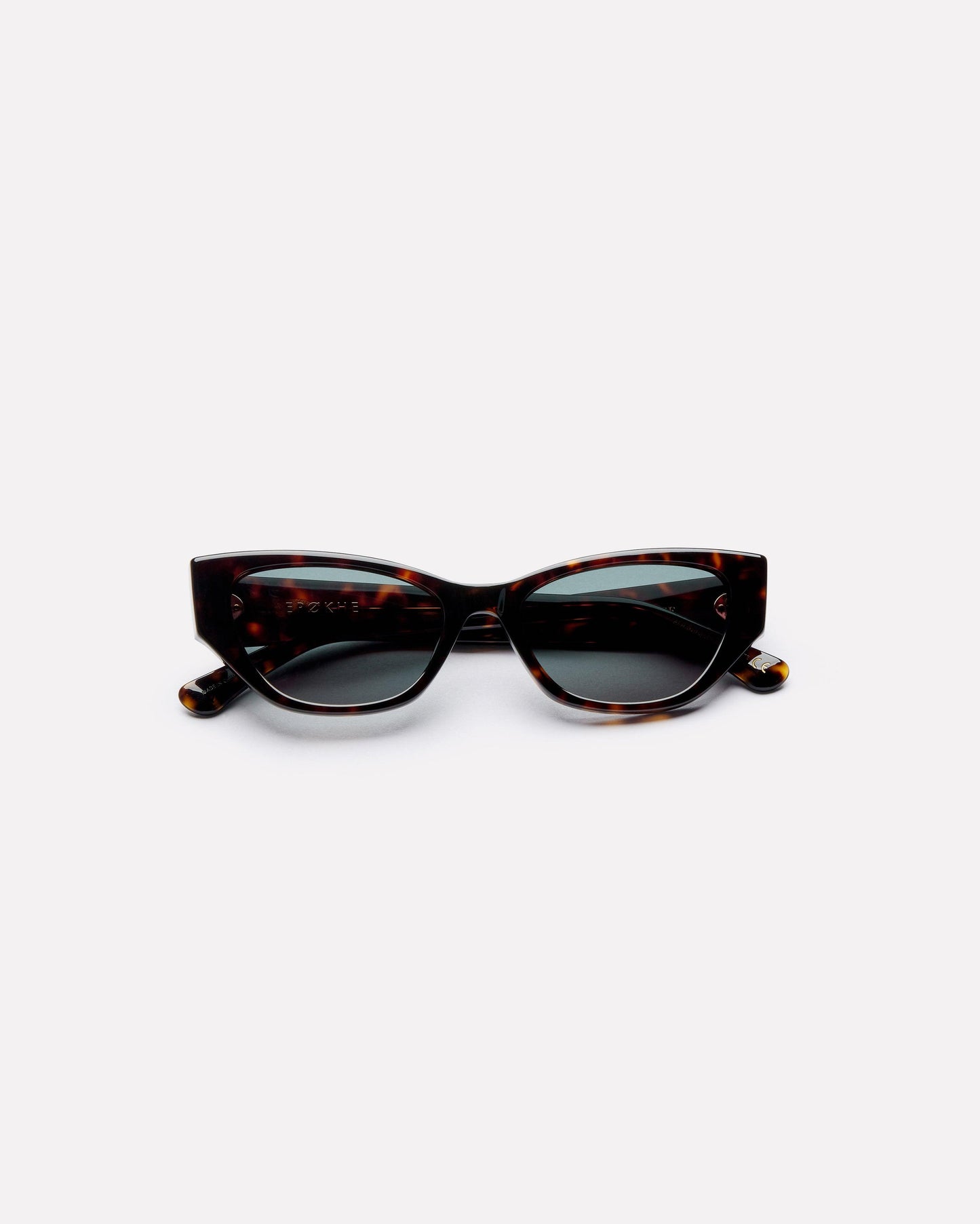 Reprise - Dark Tortoise Polished / Green - Sunglasses - EPOKHE EYEWEAR