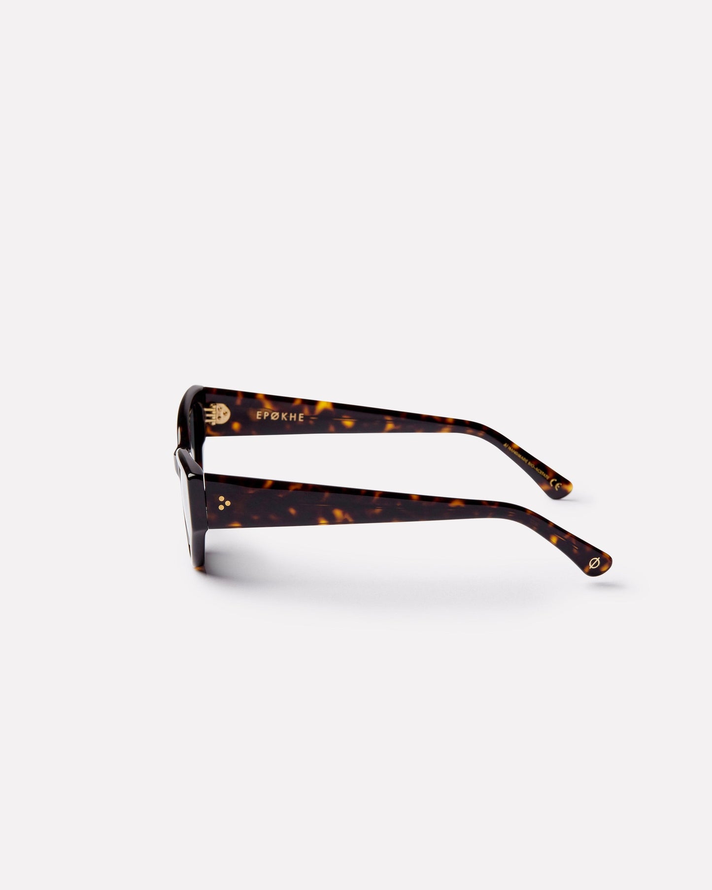 Reprise - Dark Tortoise Polished / Green - Sunglasses - EPOKHE EYEWEAR