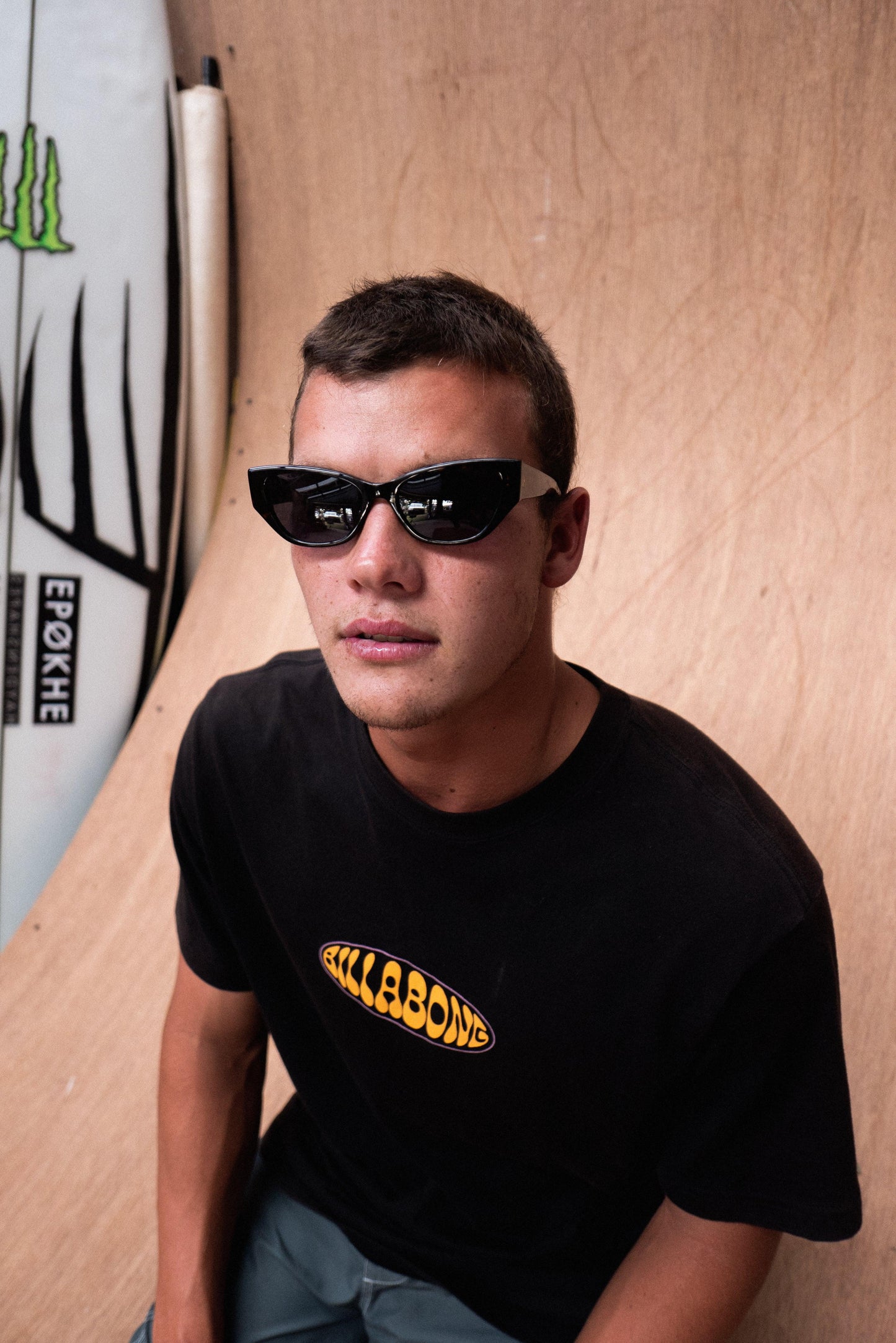 Reprise - Dark Tortoise Polished / Green - Sunglasses - EPOKHE EYEWEAR