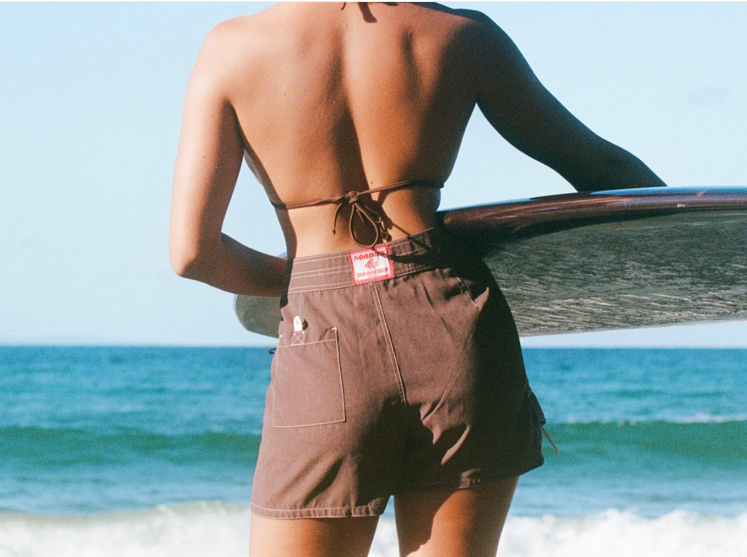 Nordie recycled board shorts at Sean Scott Boutique — practical and cute coastal styles available in Burleigh Heads Gold Coast