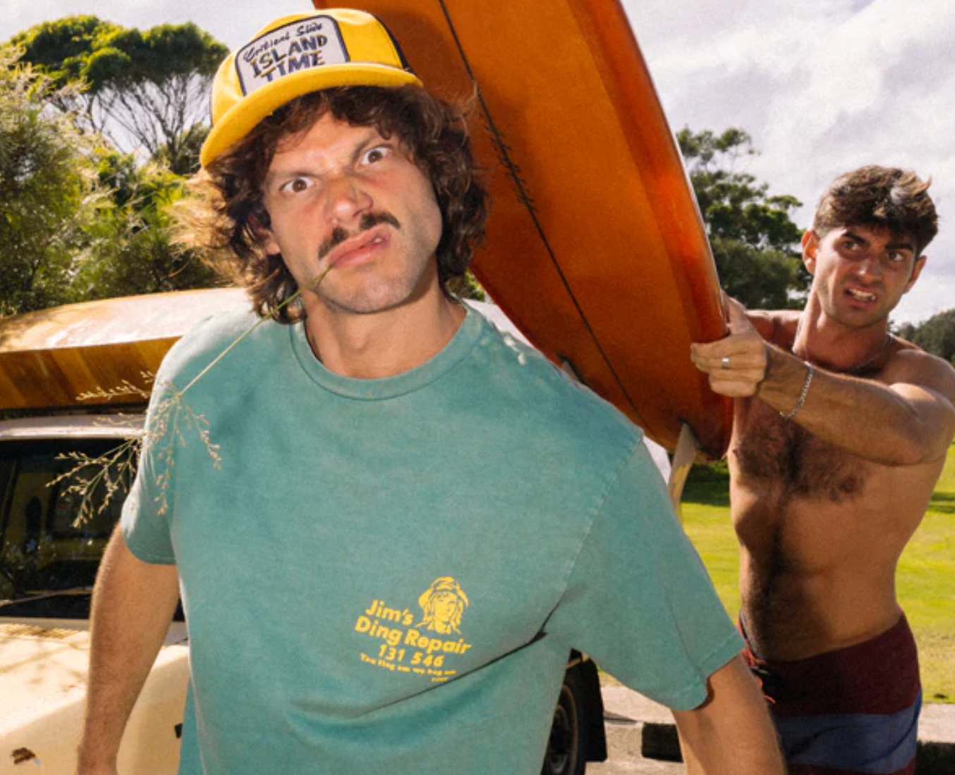 The Critical Slide Society surf and coastal wear at Sean Scott Boutique — boardshorts available in Burleigh Heads Gold Coast