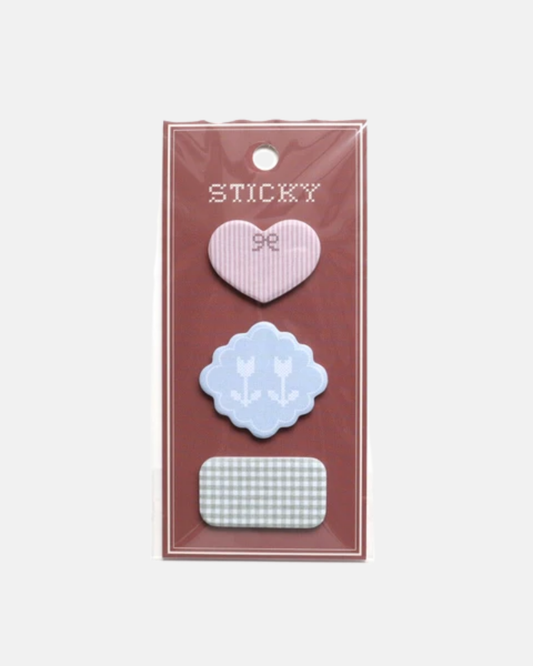Sticky Notes Fabric Vintage 2