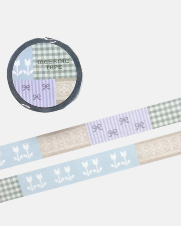 Washi Tape Fabric Vintage