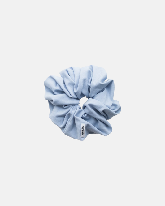 Olga Joan Oversized Scrunchie Cielo Cotton