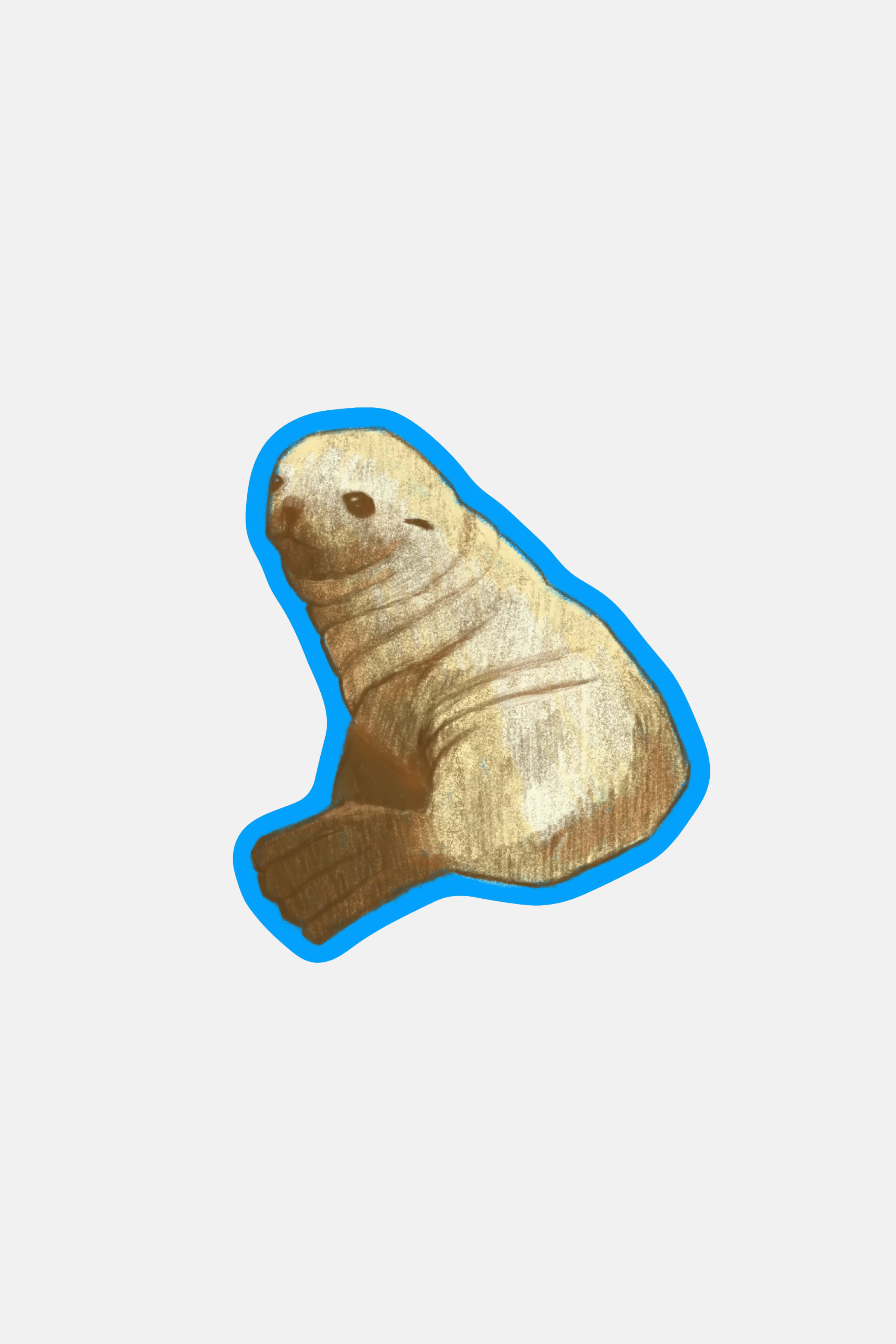 RAGS Seal! Sticker