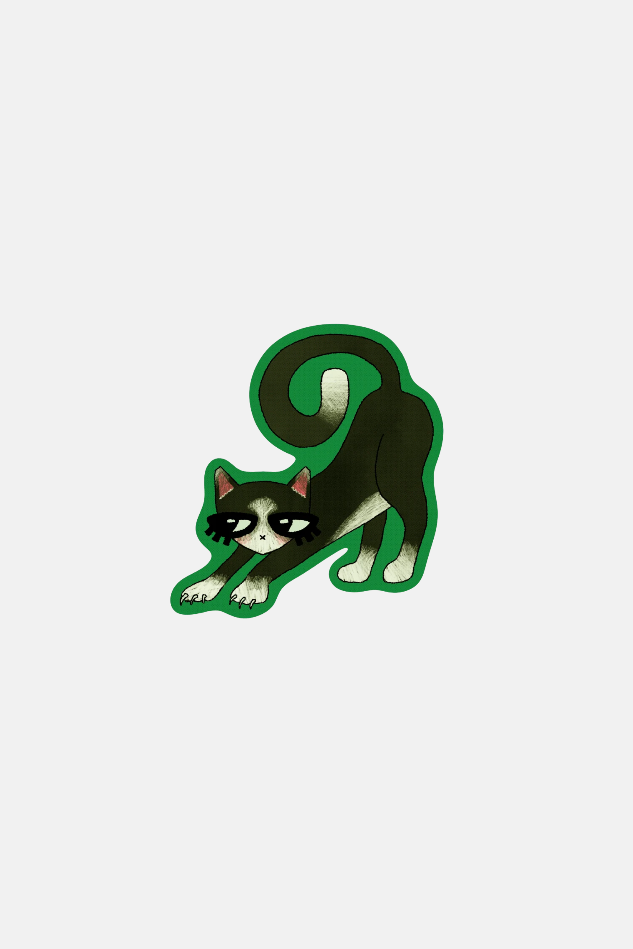 TUXEDO CAT! Sticker