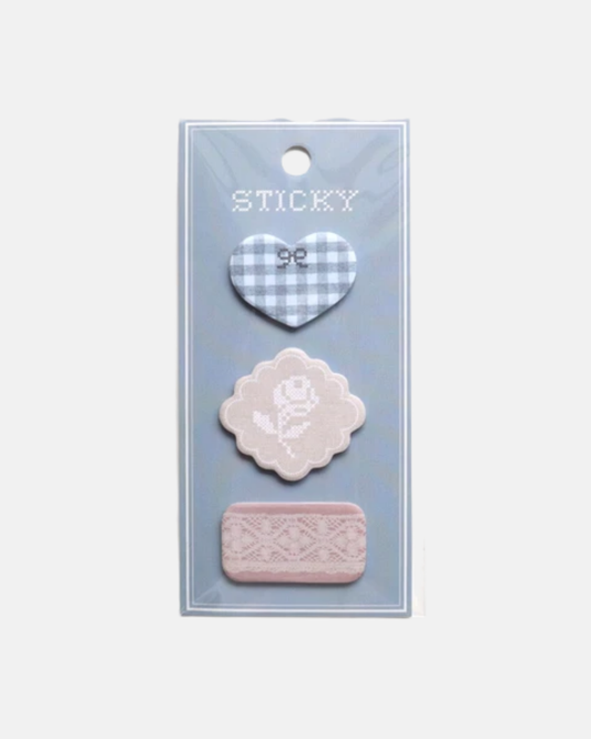 Sticky Notes Fabric Vintage