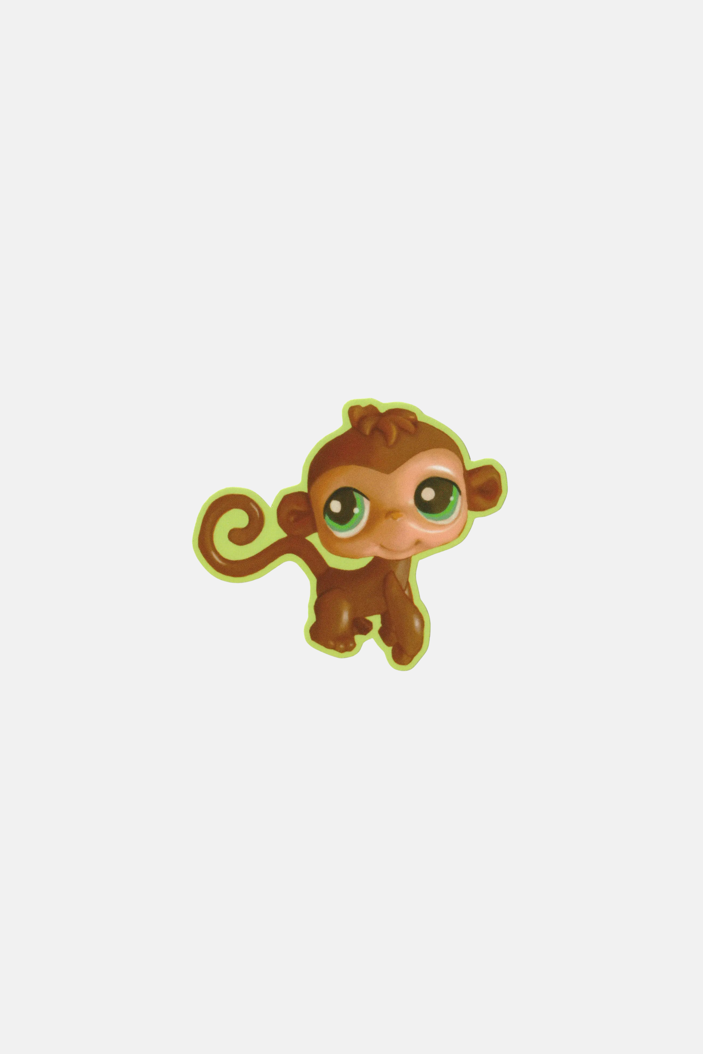 MONKEY LPS! STICKER | RAGS AF