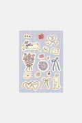 Nany Craft A5 Rabbit Sticker Sheet