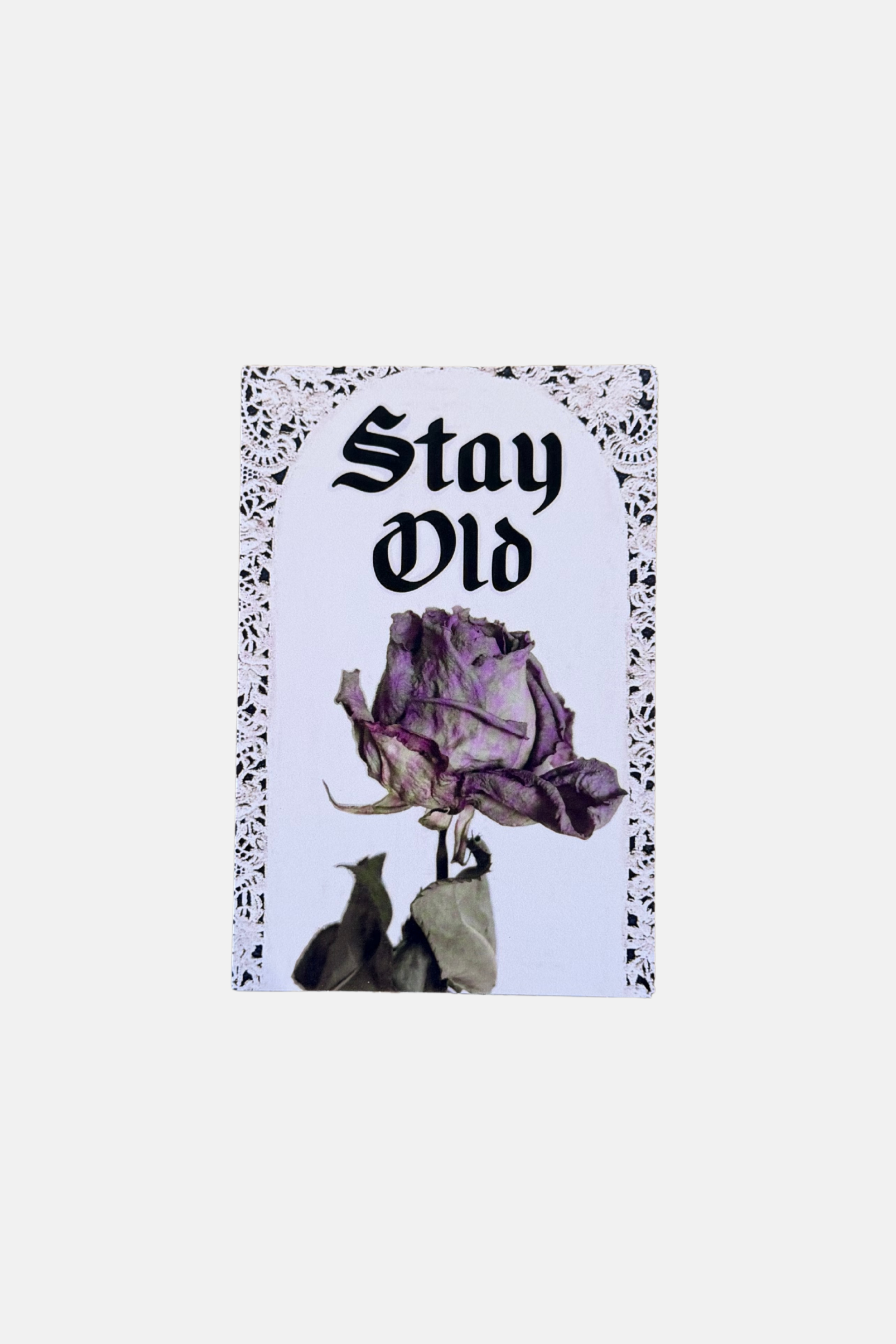 Astral Weekend Postcard Stay Old Rose