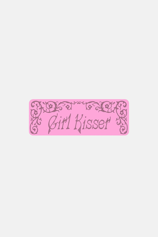 BIG GIRL KISSER! STICKER | RAGS AF