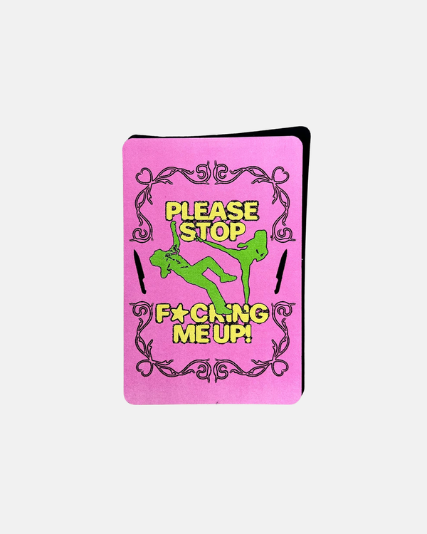 Gongchabae Amyl And The Sniffers Knifey Fan Art Sticker