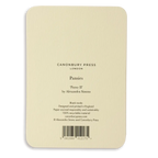 Canonbury Press Pansy Ii Greeting Card Birthday Card