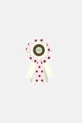Shyla's Journal Crafty Prize Ribbon Rosette Vinyl Sticker