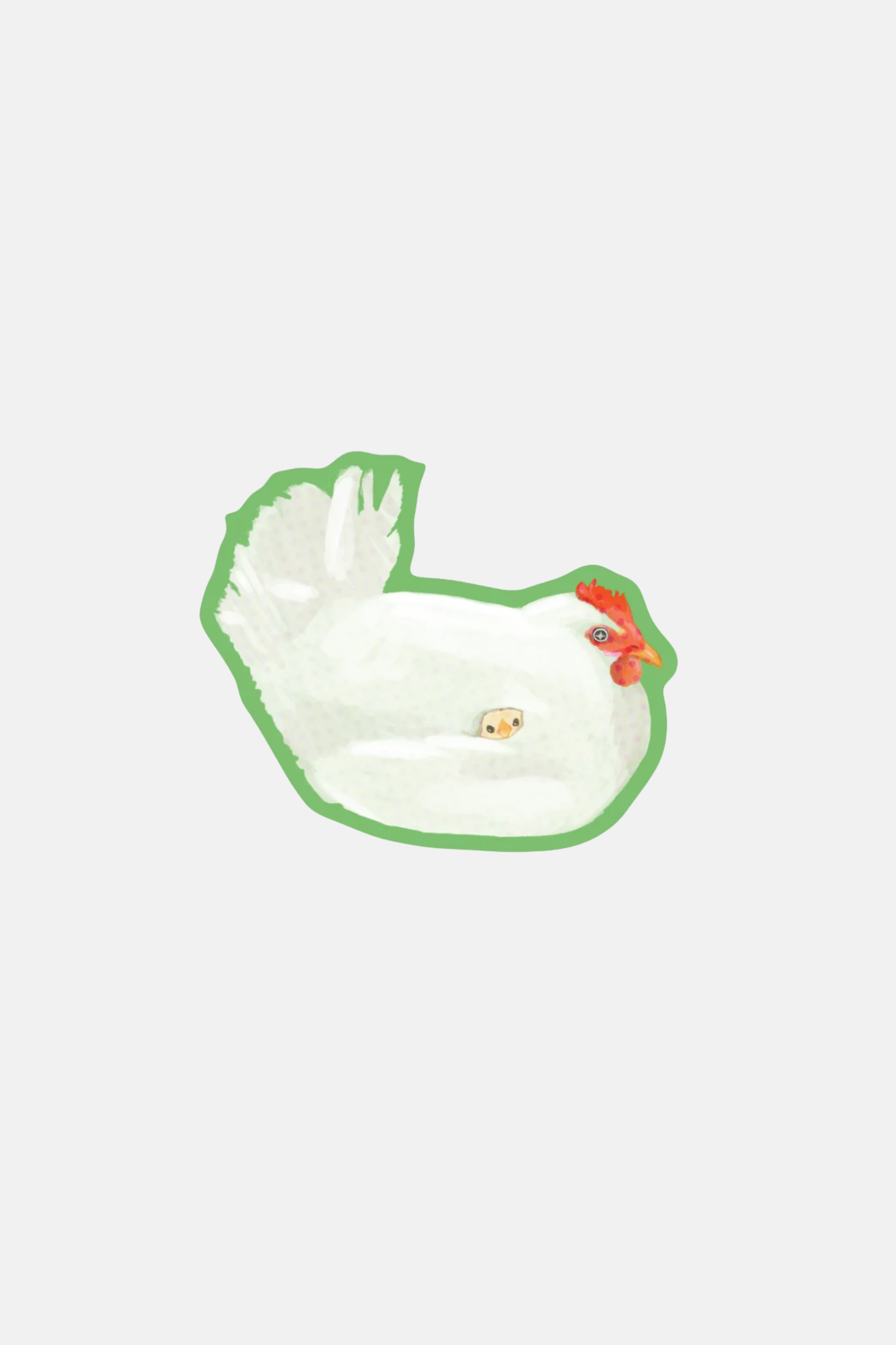 RAGS Chicken Mom! Sticker