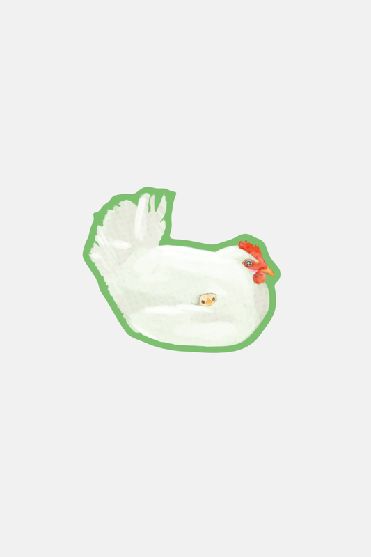 RAGS Chicken Mom! Sticker