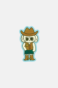 RAGS Cowboy Puppy! Sticker