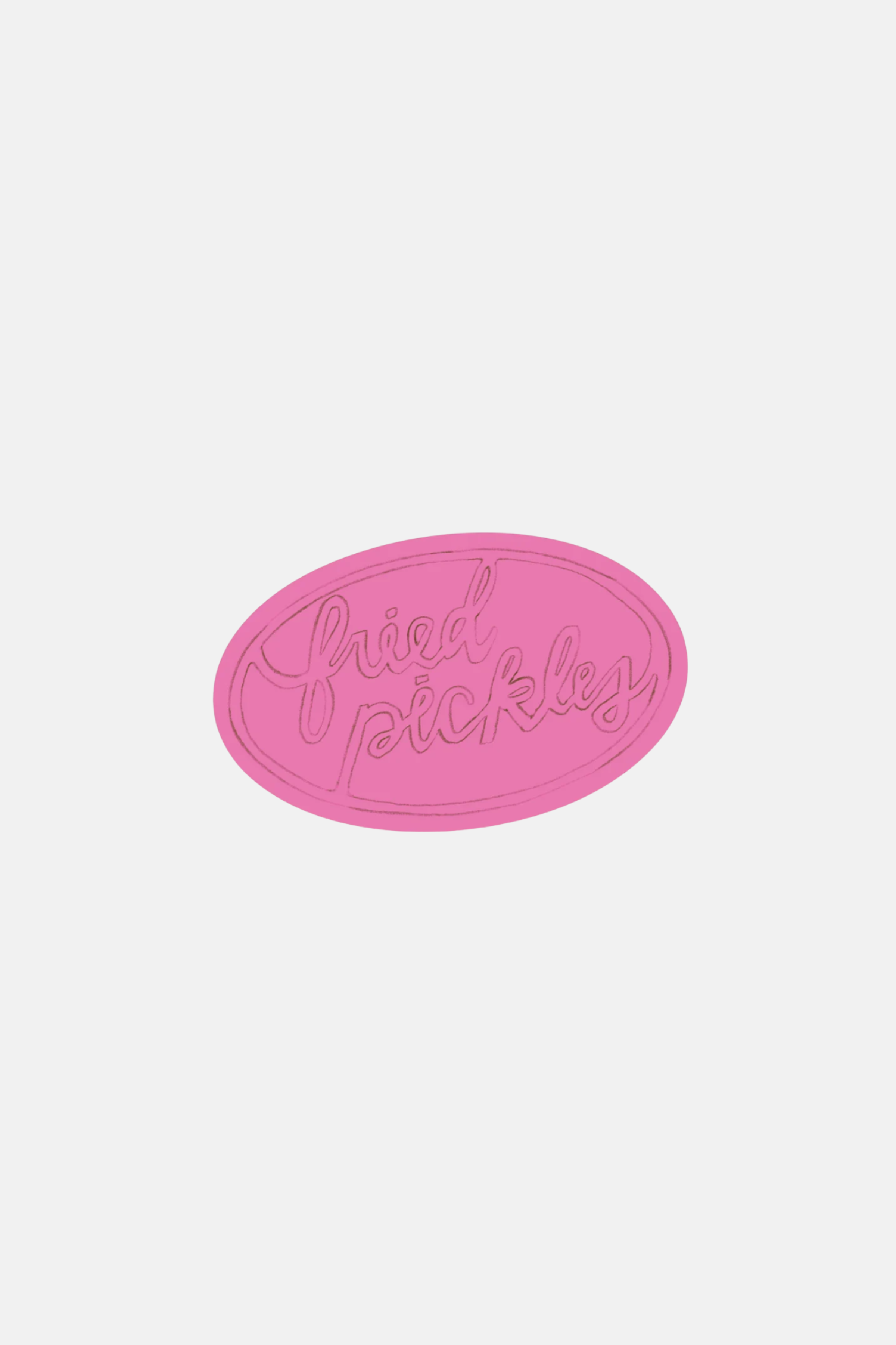 RAGS Fried Pickles! Sticker