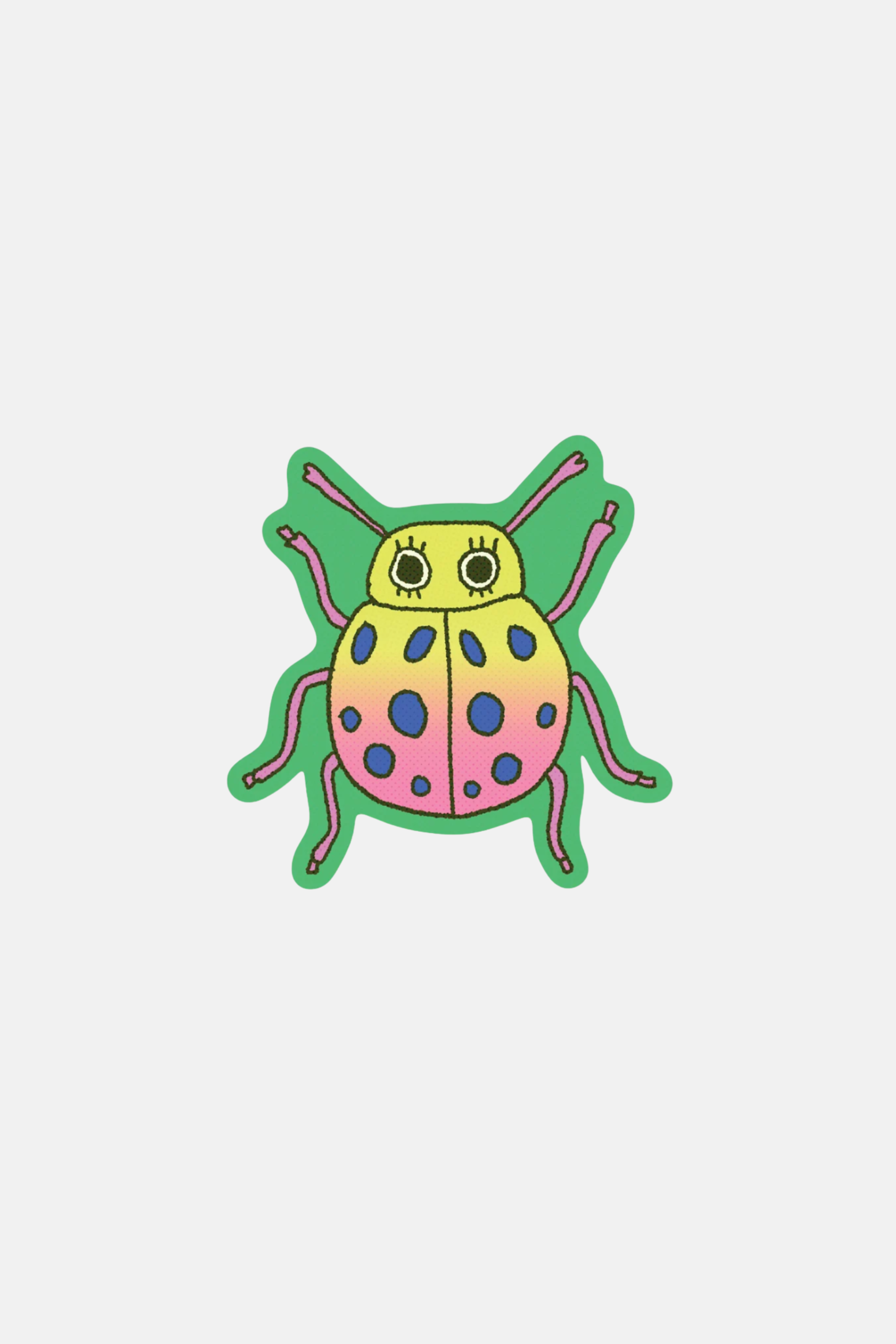 RAGS Funky Beetle! Sticker
