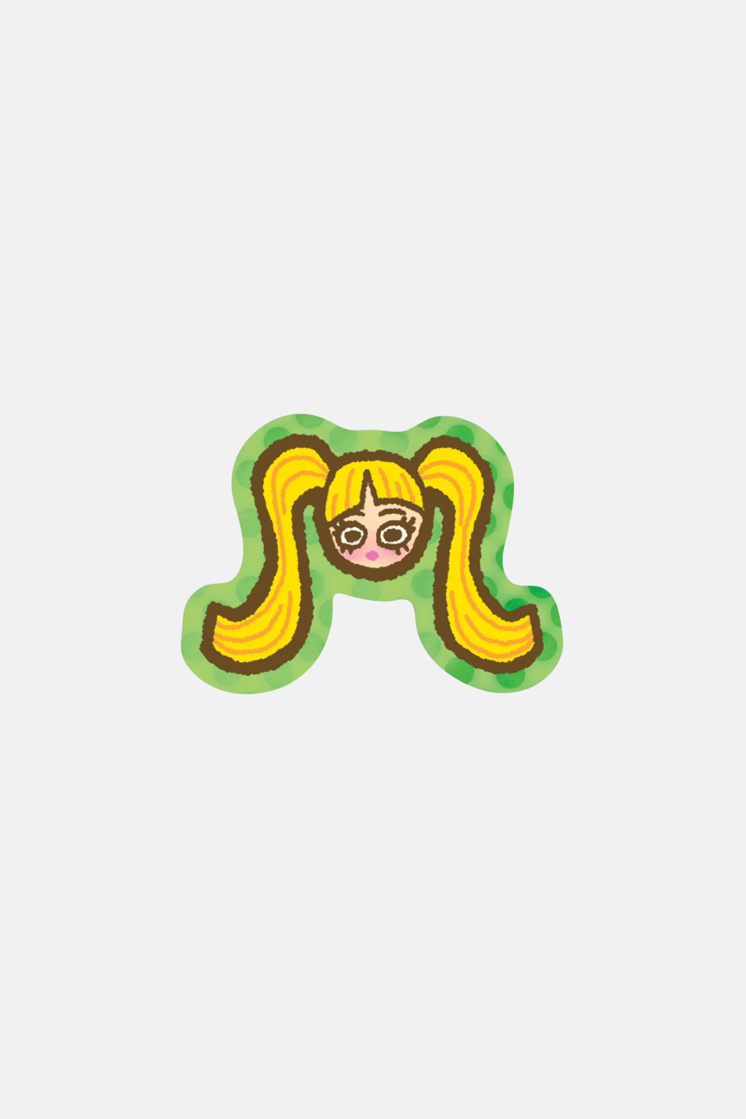 RAGS Pigtail! Sticker