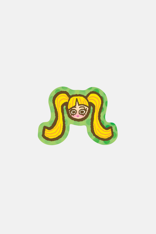 RAGS Pigtail! Sticker