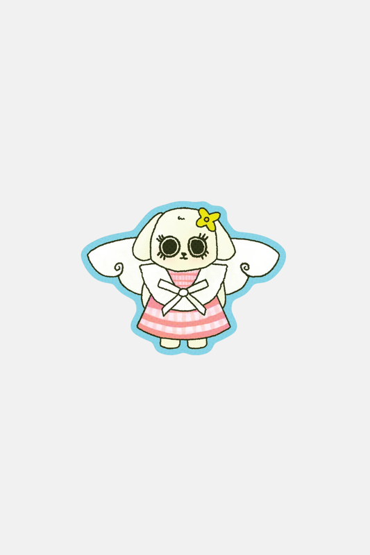 RAGS Puppy Angel! Sticker