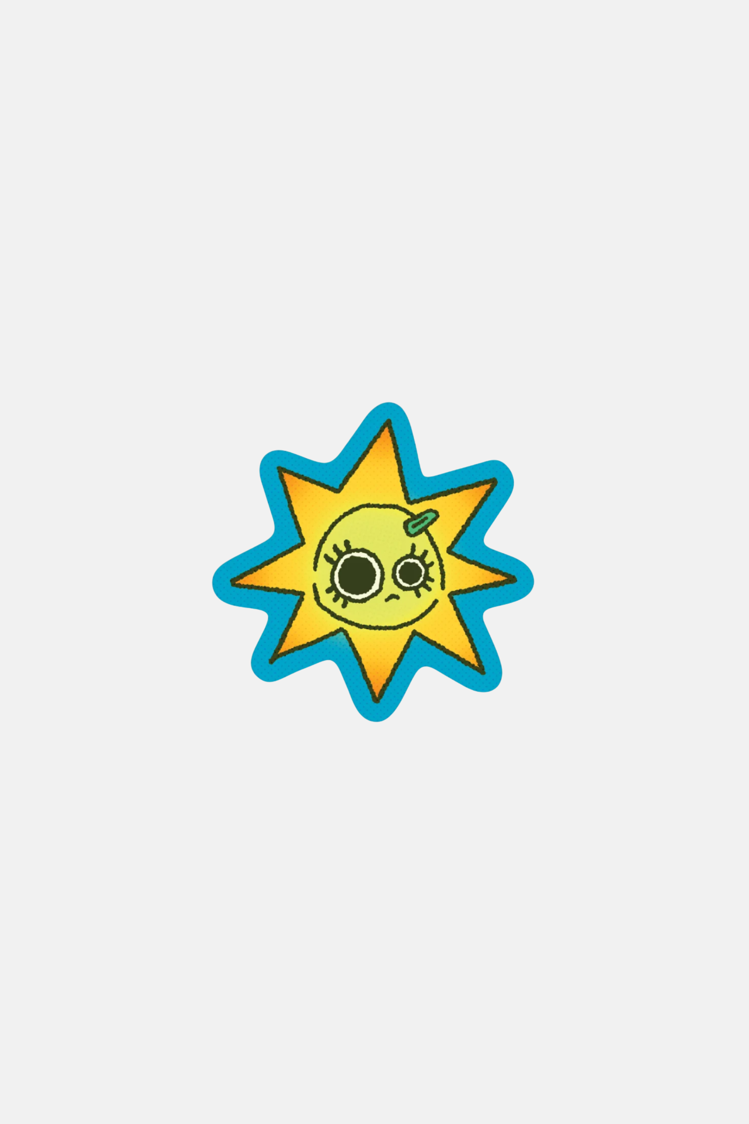 RAGS Sungirl! Sticker