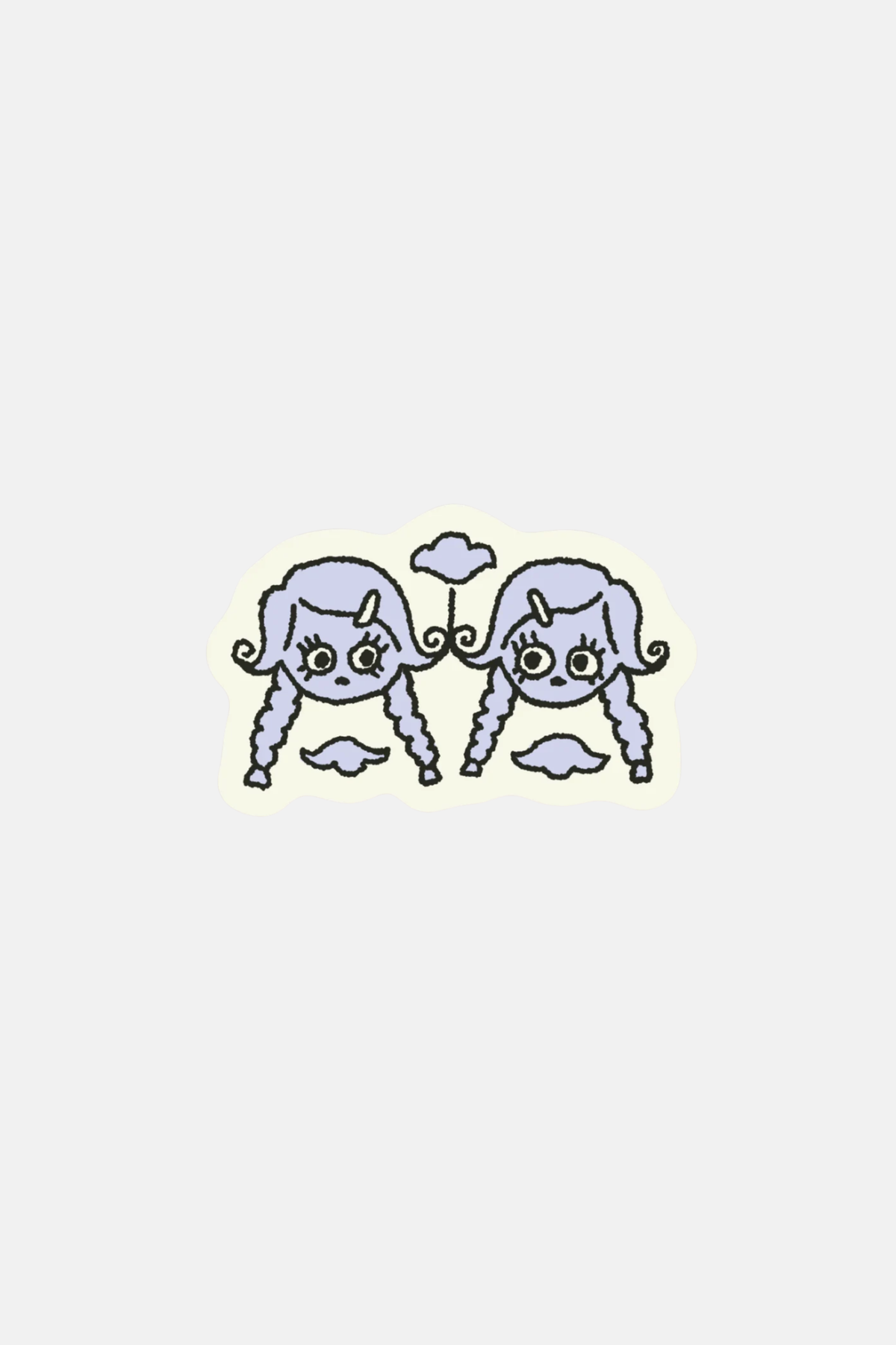 RAGS Twins! Sticker
