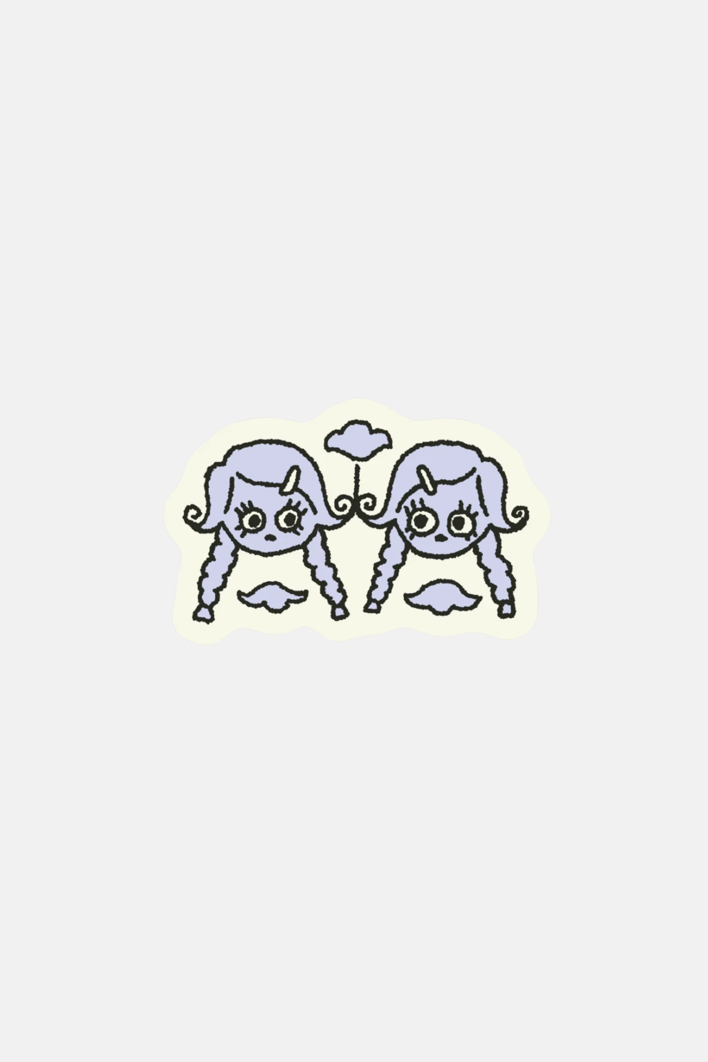 RAGS Twins! Sticker