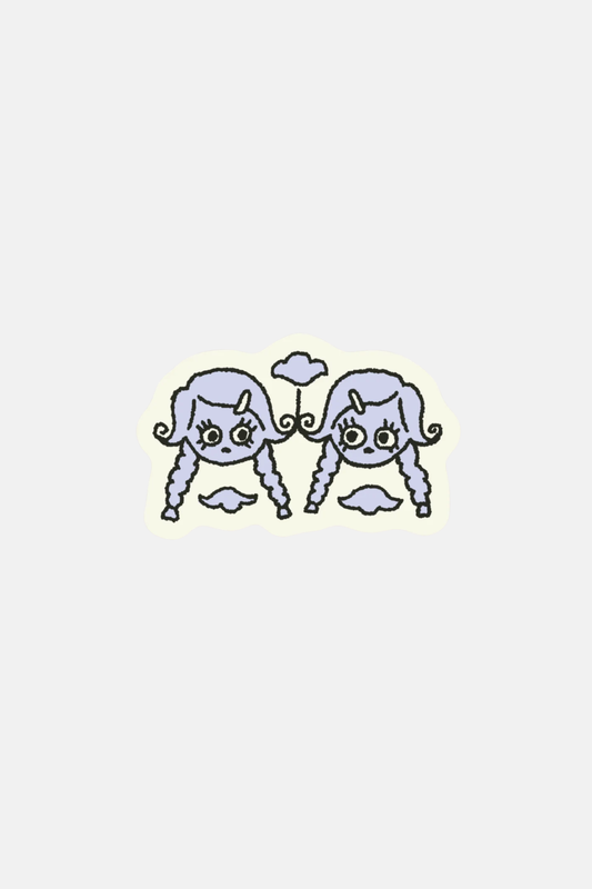 RAGS Twins! Sticker
